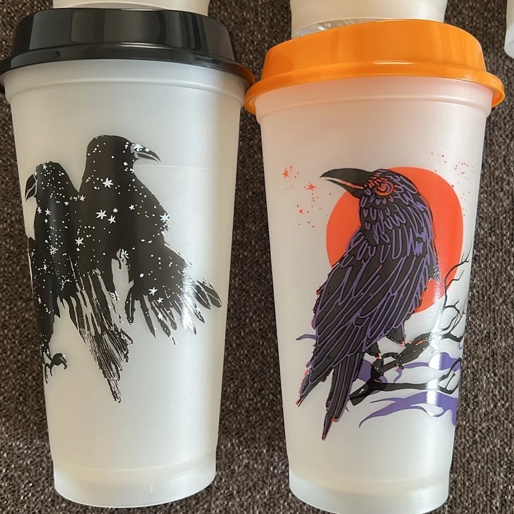Starbucks 2022 Halloween reusable cups. NIB Spooky Fall trick treat Summerween